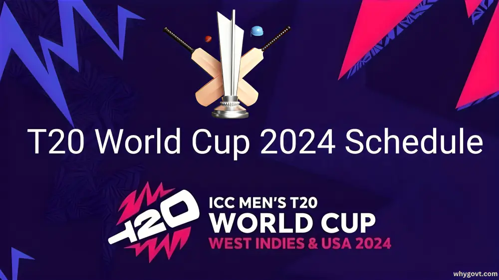 Cricket T20 World Cup 2024 Schedule