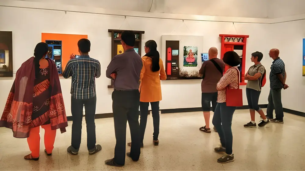 Participate in Art Exhibitions- How to sell art online in India