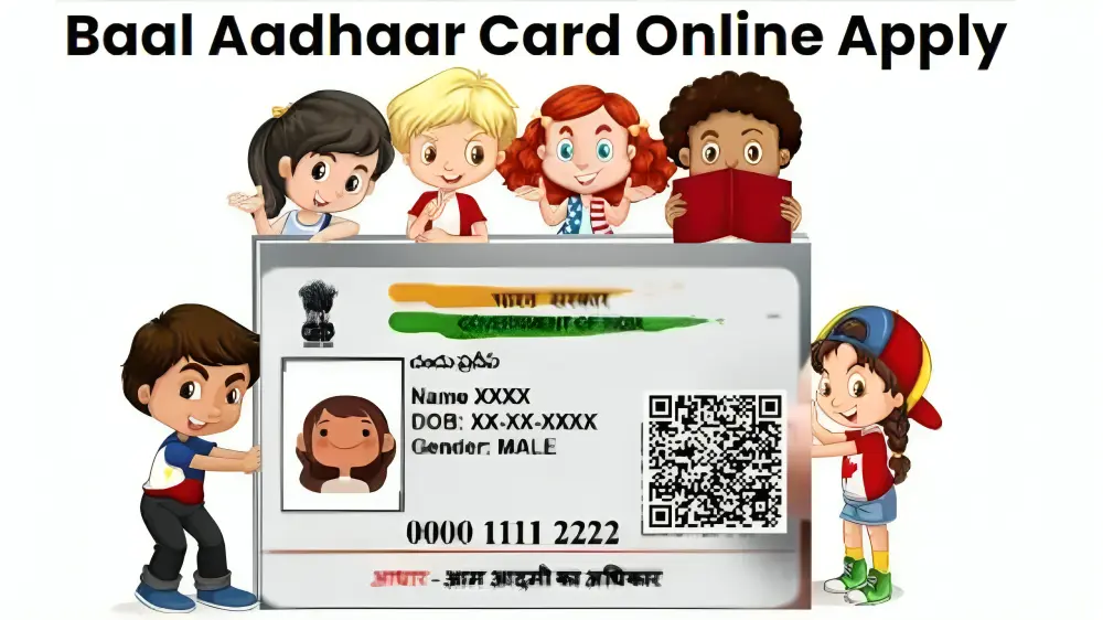 Baal Aadhaar card online registration