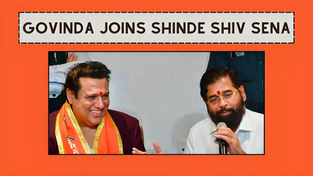 Govinda joins Shinde Shiv Sena